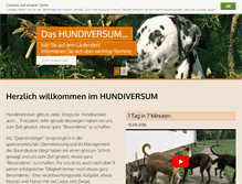 Tablet Screenshot of hundiversum.eu